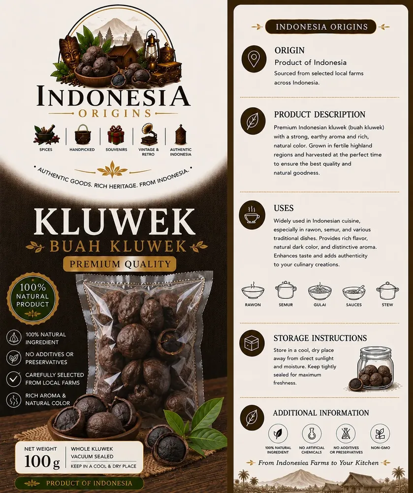 Kluwek / Buah Kluwek — Indonesia Origins product