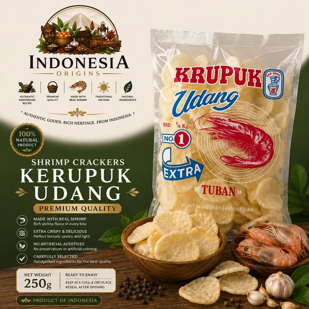 Shrimp Crackers / Kerupuk Udang — Indonesia Origins product