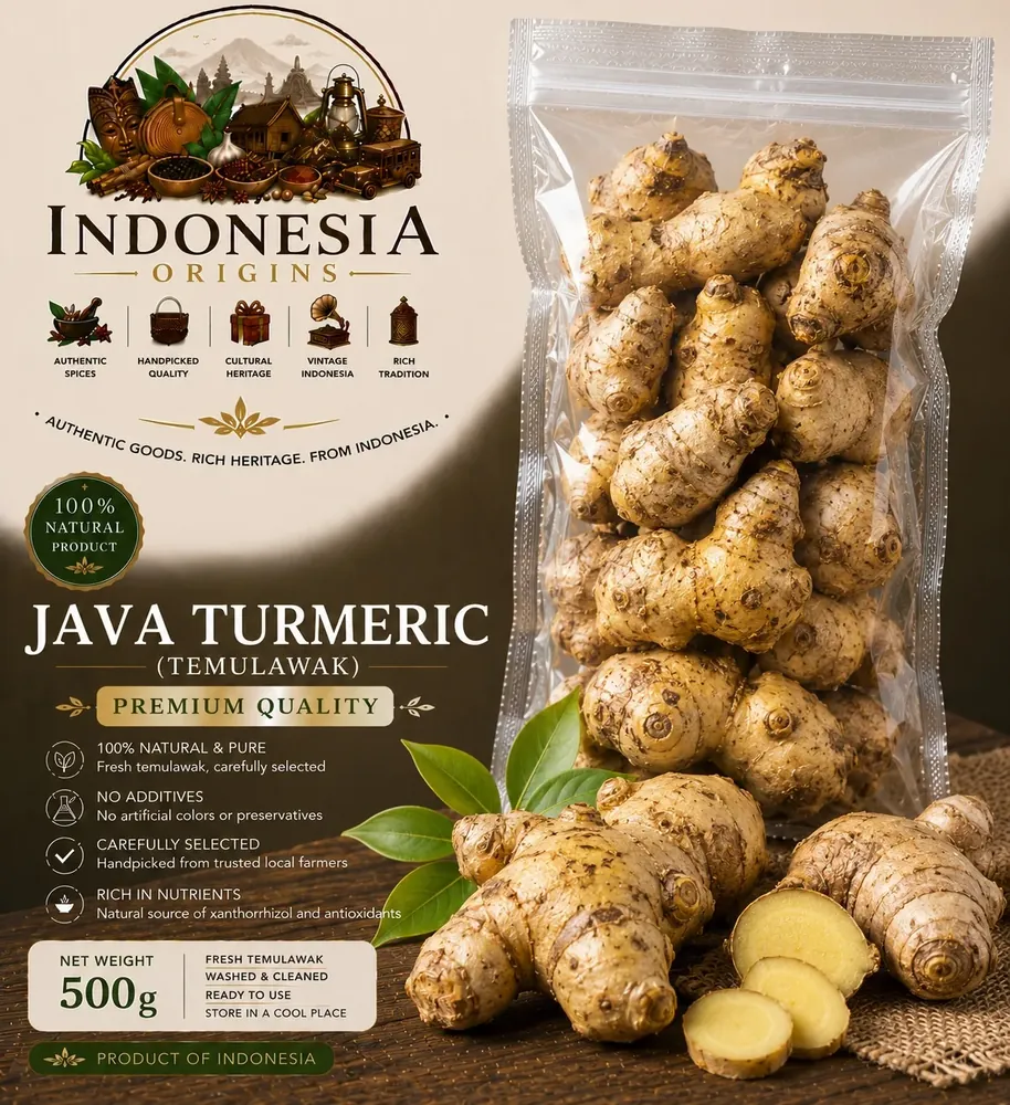 Java Turmeric / Temulawak — Indonesia Origins product